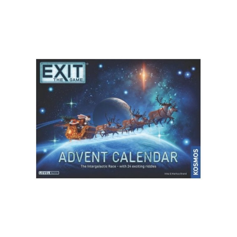 Exit: Calendario de Adviento - Carrera Intergalactica - juego de mesa