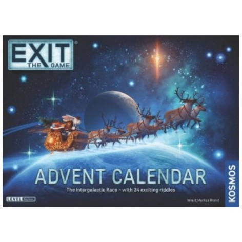 Exit: Calendario de Adviento - Carrera Intergalactica - juego de mesa