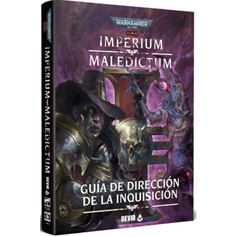Warhammer 40.000: Imperium Maledictum - Guia de Direccion de la Inquisicion - suplemento de rol