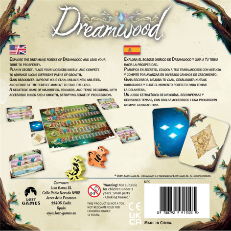 Dreamwood - trasera