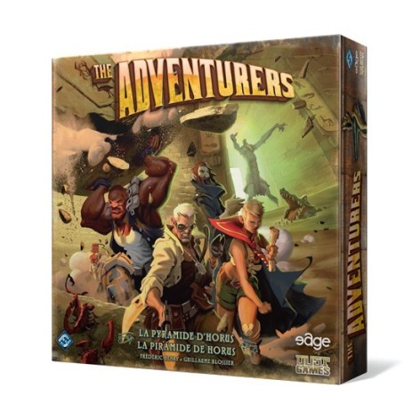 The adventurers: la piramide de Horus juego de mesa