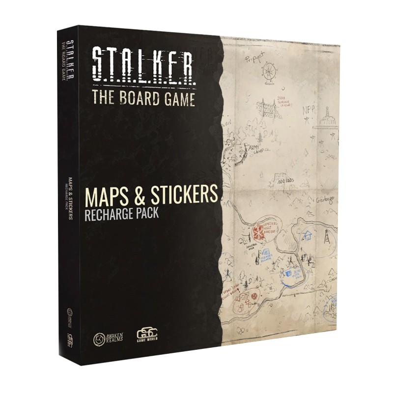 STALKER: Pack de recarga y mapas 2 - expansión juego de mesa