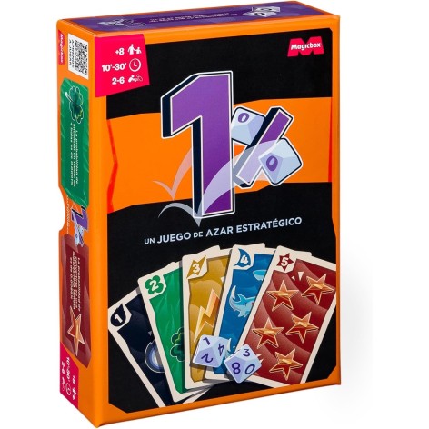 1% un Juego de Azar Estrategico - juego de cartas