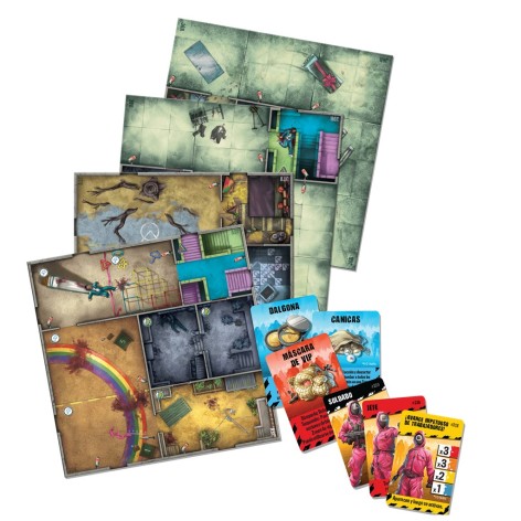 Portada de la expansión Zombicide Segunda Edicion: El Juego del Calamar