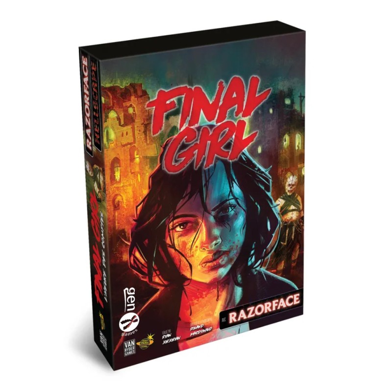 Portada de la expansión Final Girl T3: P12 Hell to Pay - Razorface (Castellano)