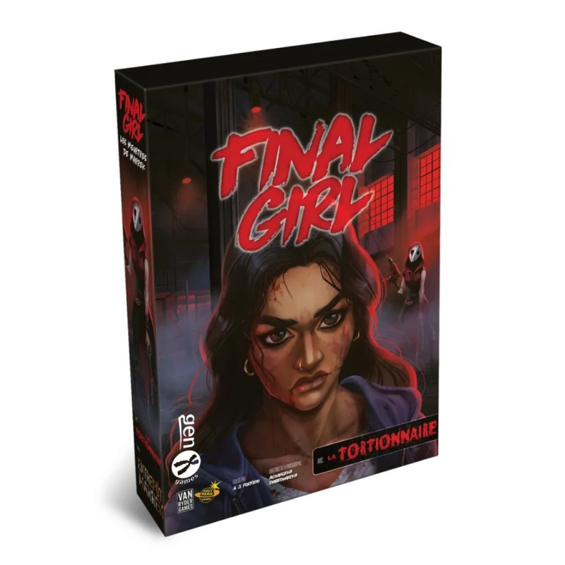 Portada de la expansión Final Girl T3: P14 The Marrek Murders - The Tormentor (Castellano)