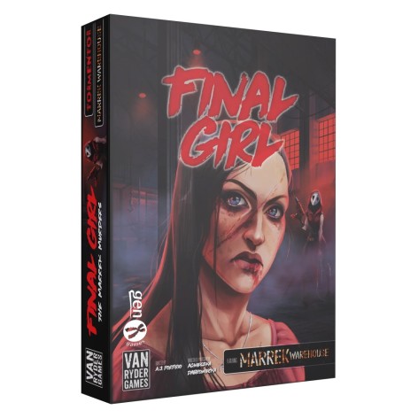 Portada de la expansión Final Girl T3: P14 The Marrek Murders - The Tormentor (Castellano)