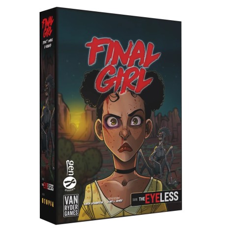 Portada de la expansión Final Girl T3: P15 Dont Make a Sound - The Eyelessr (Castellano)