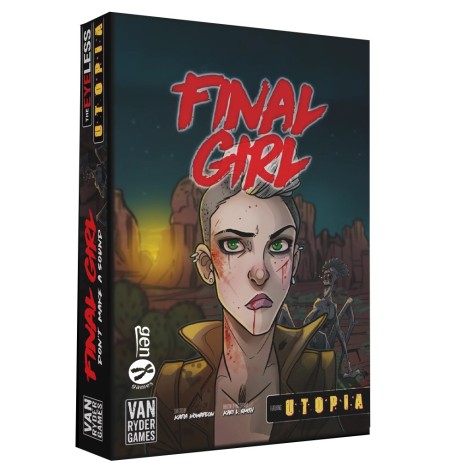 Portada de la Expansión del  juego de mesa Final Girl T3: P15 Dont Make a Sound - The Eyelessr (Castellano)