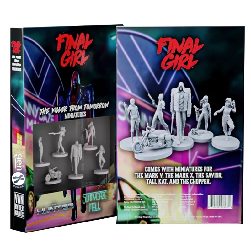 Portada de la expansión Final Girl T3: P11 Miniaturas
