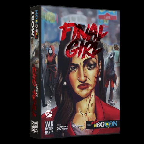 Portada de la expansión Final Girl T3: Película Especial  Shriek - Mort (Castellano)