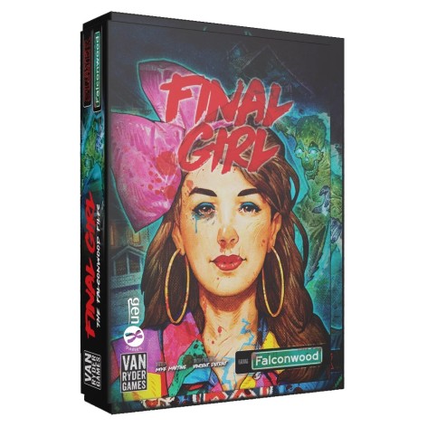 Portada de la expansión Final Girl T3: P13 The Falconwood Files - Slayer (Castellano)
