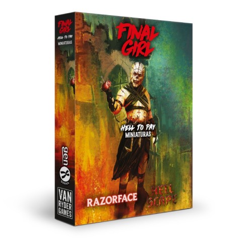 Portada expansión Final Girl T3: P12 Miniaturas
