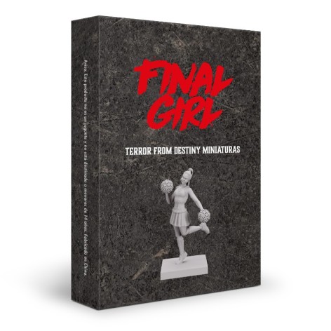 Portada de la expansión Final Girl: Terror From Destiny - Miniaturas