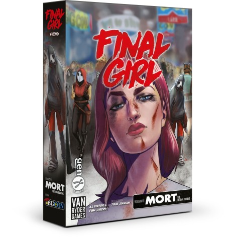 Portada de la expansión Final Girl T3: Película Especial  Shriek - Mort (Castellano)