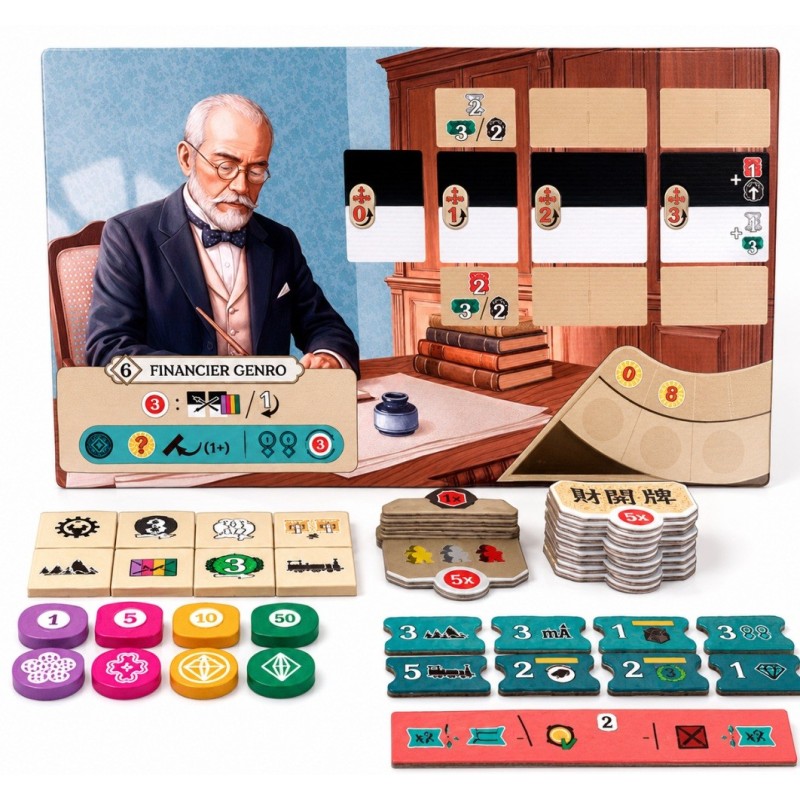 Nippon: Sexta Generacion - expansión juego de mesa
