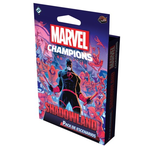 Portada de la expansión Marvel Champions: Shadowlands (castellano)
