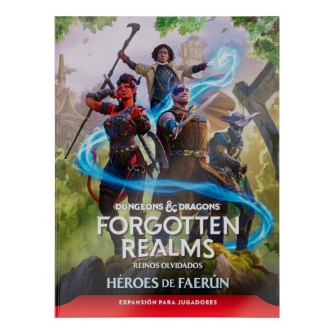 Dungeons and Dragons: Reinos Olvidados - Heroes de Faerun | Guia del Jugador suplemento de rol
