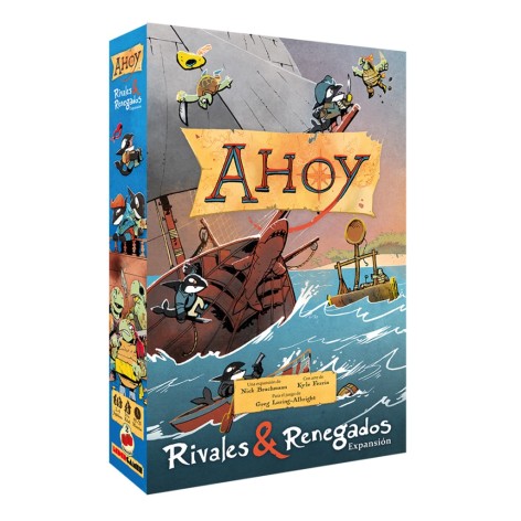 Portada de la expansion Ahoy: Rivales y Renegados