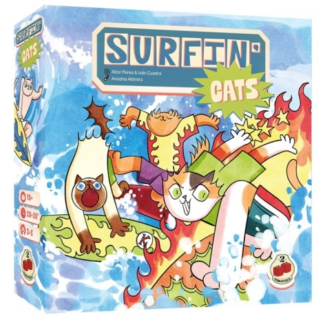 Surfin Cats (castellano) - juego de cartas
