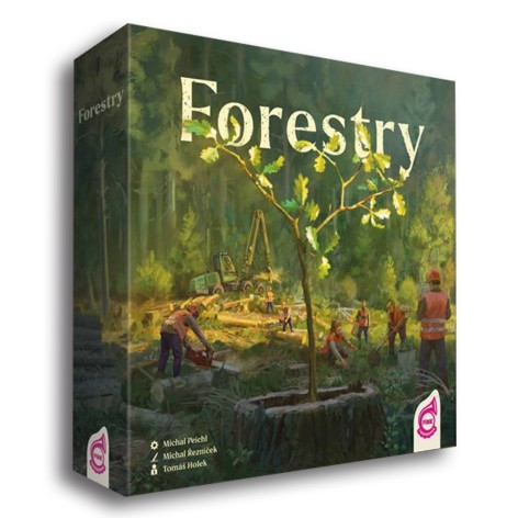 Portada del juego de mesa Forestry (castellano)