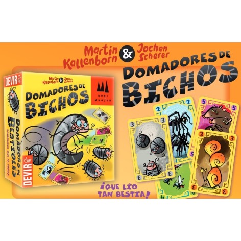 Domadores de bichos juego de mesa