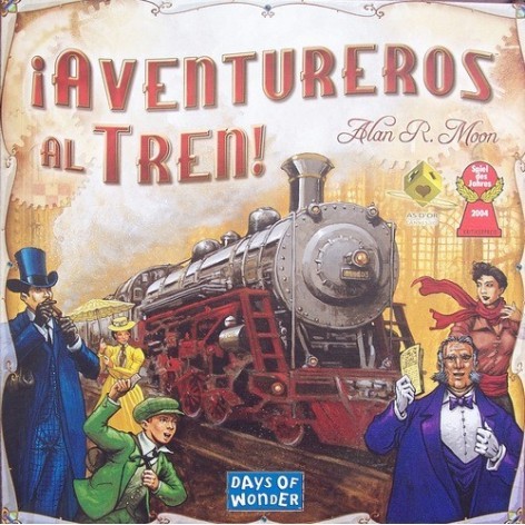 aventureros al tren juego de mesa