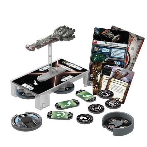 Star Wars Armada:  corbeta corelliana CR90