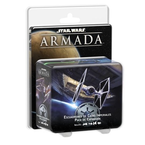 Star Wars Armada: escuadrones de caza imperiales