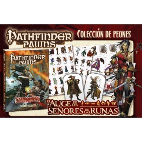 Pathfinder: coleccion de peones el auge de los señores de las runas