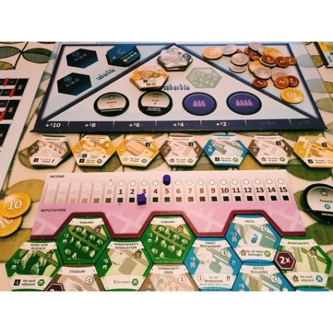 Suburbia juego de mesa