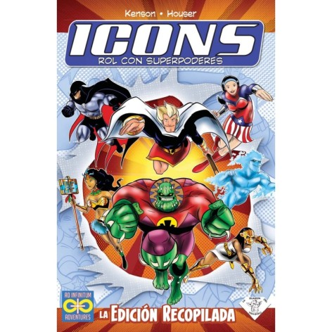 Icons: Rol con superpoderes - Ed. Recopilada juego de rol