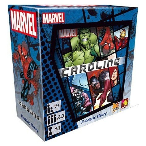 Cardline Marvel juego de mesa