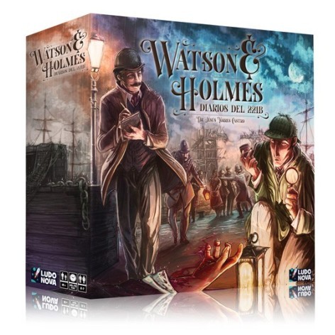 Watson & Holmes - Diarios del 221B juego de mesa