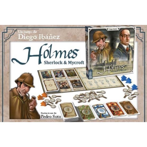 Holmes: Sherlock y Mycroft juego de mesa