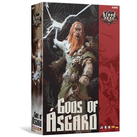 Blood Rage: Dioses de Asgard juego de mesa