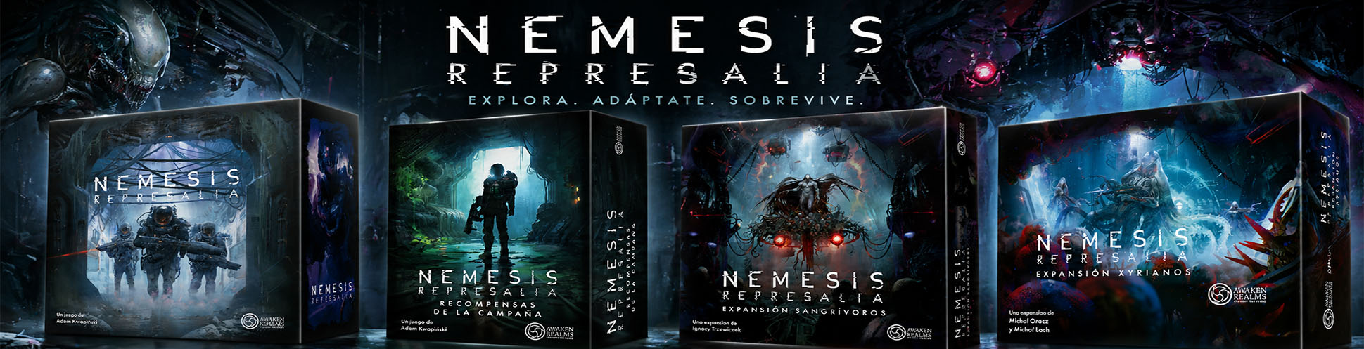 juego de mesa nemesis represalia