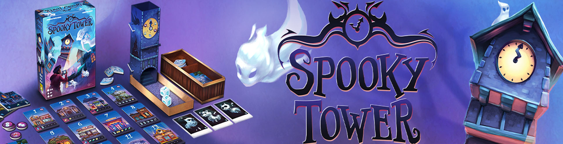 juego de mesa spooky tower
